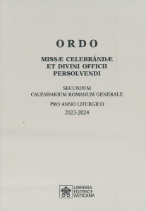 Copertina di 'Ordo missae celebrandae et divini officii persolvendi. Secundum calendarium romanum generale pro anno liturgico 2023 -2024'