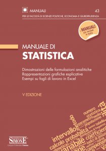 Copertina di 'Manuale di Statistica'