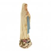 Immagine di 'Statua in resina colorata "Madonna di Lourdes" - altezza 20 cm'