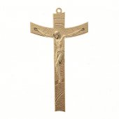 Immagine di 'Croce in metallo con confezione - dimensioni 8x4,5 cm'