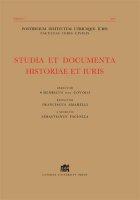 Studia et documenta historiae et iuris (2014)