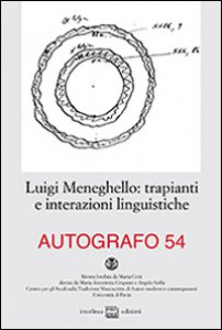 Copertina di 'Luigi Meneghello: trapianti e interazioni linguistiche'