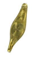 Immagine di 'Lampada per il Santissimo modello aladino in ottone - 20 cm'
