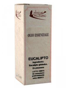 Copertina di 'Olio essenziale eucalipto 12 ml.'