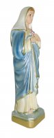 Immagine di 'Statua Sacro Cuore di Maria in gesso madreperlato dipinta a mano - 20 cm'