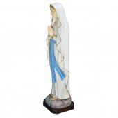 Immagine di 'Statua in resina colorata "Madonna di Lourdes"- altezza 50 cm'