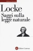 Saggi sulla legge naturale - Locke John