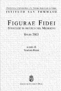 Copertina di 'Figurae fidei . Strategie di ricerca nel Medioevo'
