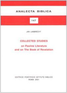 Copertina di 'Collected studies on Pauline literature and on the book of Revelation'