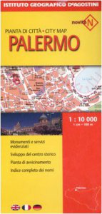Copertina di 'Palermo 1:10 000. Ediz. multilingue'