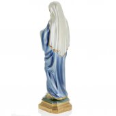 Immagine di 'Statua in gesso madreperlato Sacro Cuore di Maria dipinta a mano - cm 20'