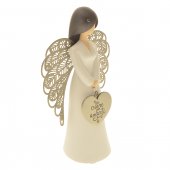 Immagine di 'Statua in resina angelo "Per amarti" - altezza 15 cm'