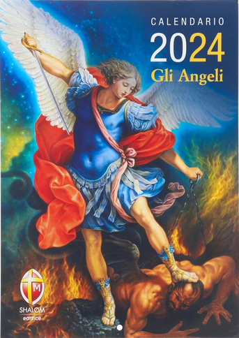 Calendario da muro 2024 Gli Angeli libro, Shalom, settembre 2023
