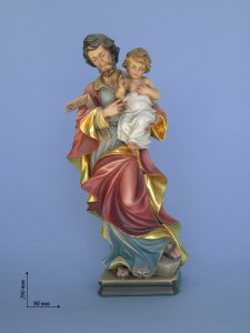 Copertina di 'Statua San Giuseppe con Ges bambino'