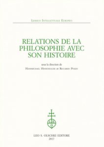 Copertina di 'Relations de la philosophie avec son histoire. Sous la direction de Hansmichael Hohenegger et Riccardo Pozzo'