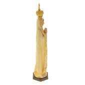 Immagine di 'Statua in resina colorata "Madonna di Fatima" - altezza 18 cm'