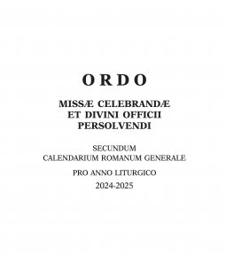 Copertina di 'Ordo missae celebrandae et divini officii persolvendi. Secundum calendarium romanum generale pro anno liturgico 2024 -2025'