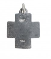Immagine di 'Croce alfa e omega in argento 925 - 1,5 cm'