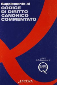 Copertina di 'Supplemento al Codice di diritto canonico'