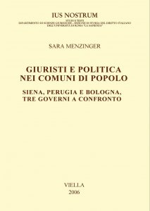 Copertina di 'Giuristi e politica nei comuni di Popolo'