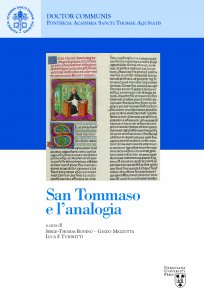 Copertina di 'San Tommaso e l'analogia'
