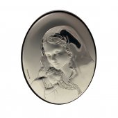Immagine di 'Quadretto in argento "Madonna della Tenerezza"'
