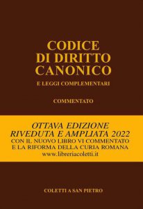 Copertina di 'Codice di Diritto Canonico e leggi complementari commentato'