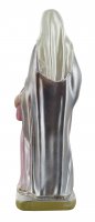 Immagine di 'Statua Sant&#39;Anna in gesso madreperlato dipinta a mano - 20 cm'