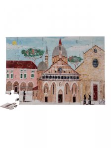 Copertina di 'Puzzle "Veduta della Basilica del Santo" (48 pezzi)'
