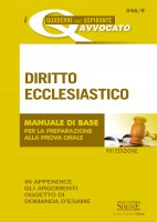 I Quaderni dell'Aspirante Avvocato - Diritto Ecclesiastico - Redazioni Edizioni Simone