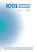 IO01. Umanesimo tecnologico (2023). Vol. 4