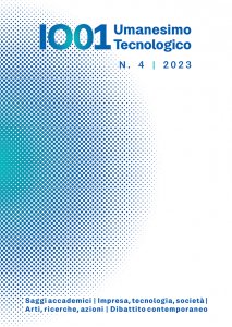 Copertina di 'IO01. Umanesimo tecnologico (2023). Vol. 4'