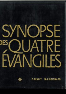 Copertina di 'Synopse des quatre Evangiles. Tome I'