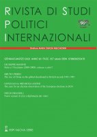 Rivista di studi politici internazionali (2023) vol.1