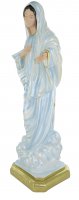 Immagine di 'Statua Madonna di Medjugorje in gesso madreperlato dipinta a mano - 40 cm'