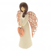 Immagine di 'Statua in resina angelo ''Sei il mio angelo" - altezza 15 cm'