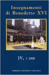 Copertina di 'Insegnamenti di Benedetto XVI'