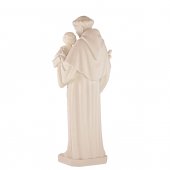 Immagine di 'Statua sacra in resina bianca "Sant'Antonio di Padova" - altezza 80 cm'