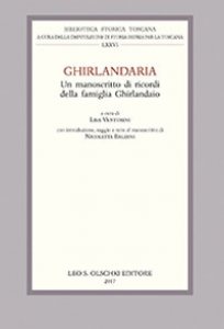 Copertina di 'Ghirlandaria. Un manoscritto di ricordi della famiglia Ghirlandaio'