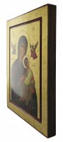 Immagine di 'Icona Perpetuo Soccorso (Madonna della Passione), produzione greca su legno - 32,5 x 25,5 cm'