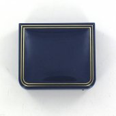Scatolina blu portarosario cm 6X5,2