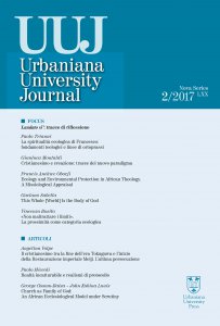 Copertina di 'Urbaniana University Journal'