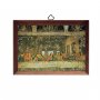 Icona in legno massello "Ultima Cena" - dimensioni 15x10 cm