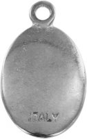 Immagine di 'Medaglia Santa Rita in metallo nichelato e resina - 2,5 cm'