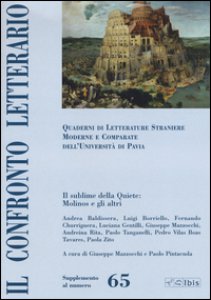 Copertina di 'Il confronto letterario. Quaderni di letterature straniere moderne e comparate dell'Universit di Pavia. Supplemento'