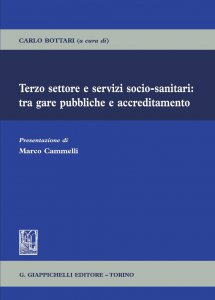 Copertina di 'Terzo settore e servizi socio-sanitari: tra gare pubbliche e accreditamento'