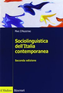 Copertina di 'Sociolinguistica dell'Italia contemporanea'