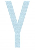 Immagine di 'T-shirt Yeshua azzurra con scritte - taglia S - uomo'
