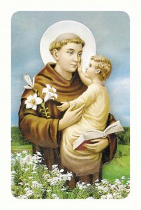 Copertina di 'Card pvc con preghiera "Sant'Antonio di Padova"'