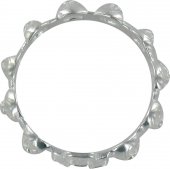 Immagine di 'Rosario anello in argento 925 con 10 roselline misura italiana n15 - diametro interno mm 17,5 circa'